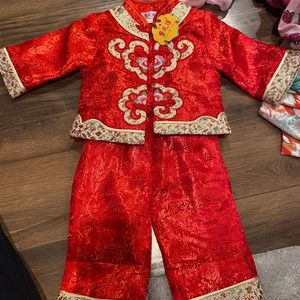 Asian costume NWT size 18mos - 2T.